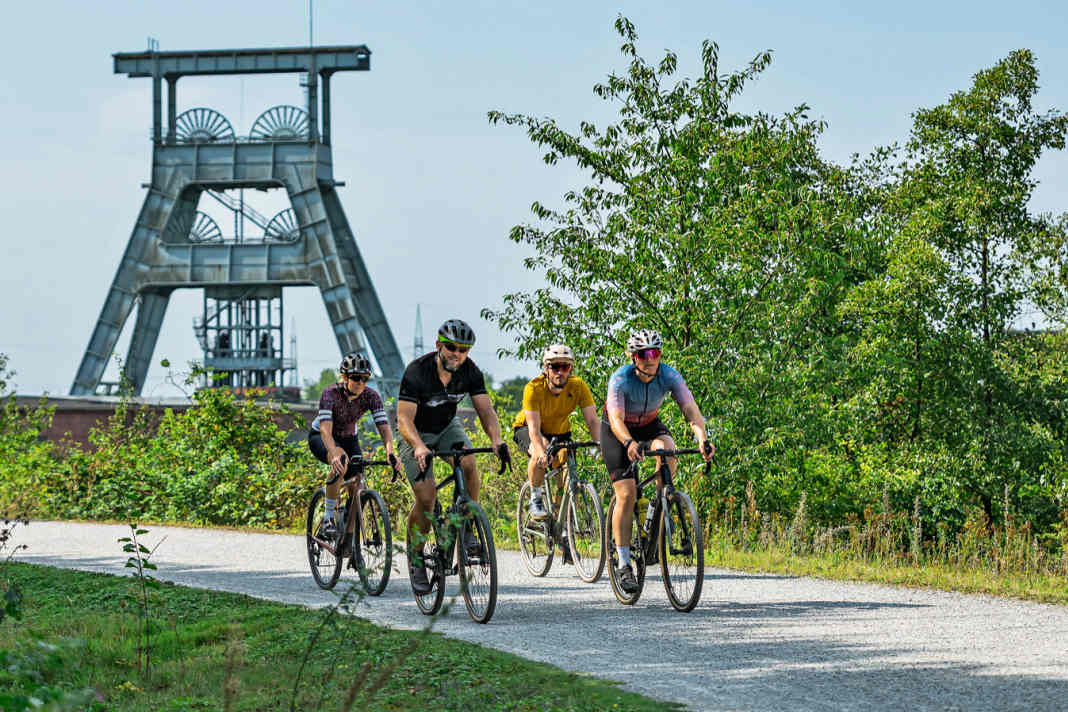 Das Gravel-Event auf Zeche Ewald in Herten