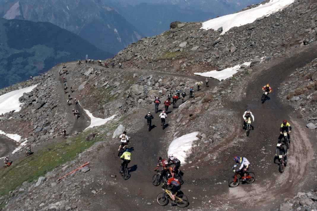 Die Mégavalanche-Strecke von Alpe d’Huez