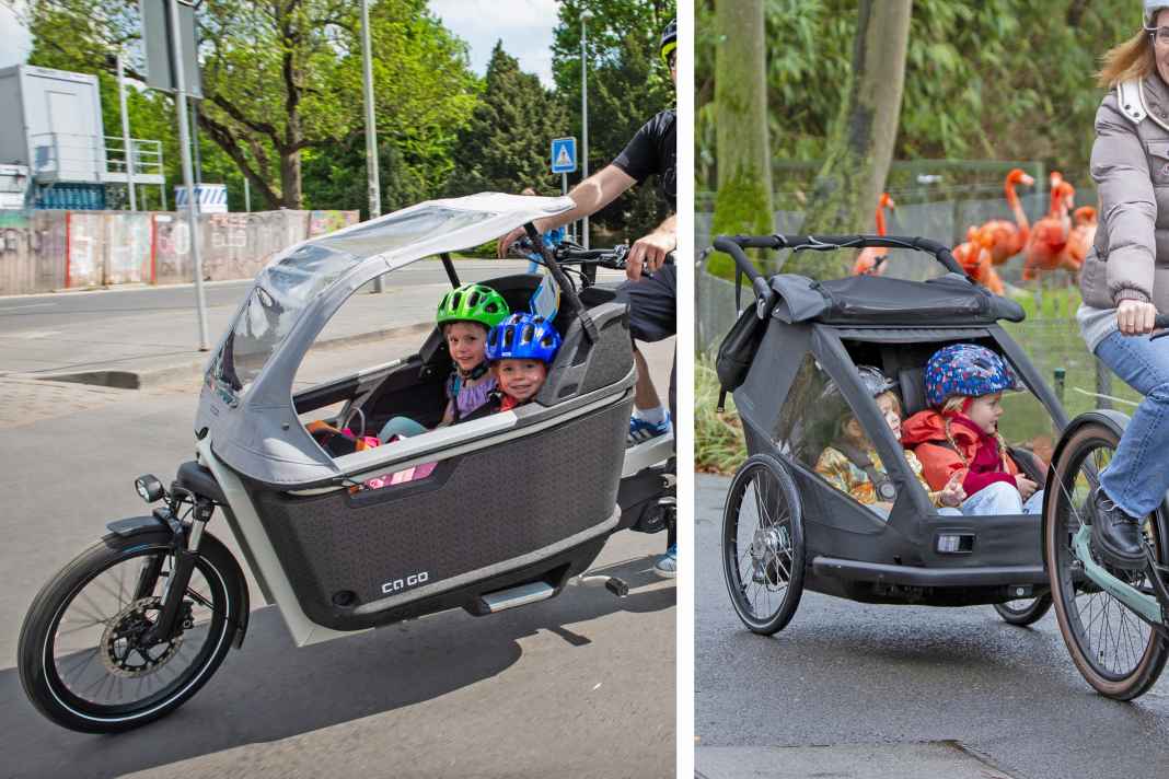 Anhänger oder Cargobike?