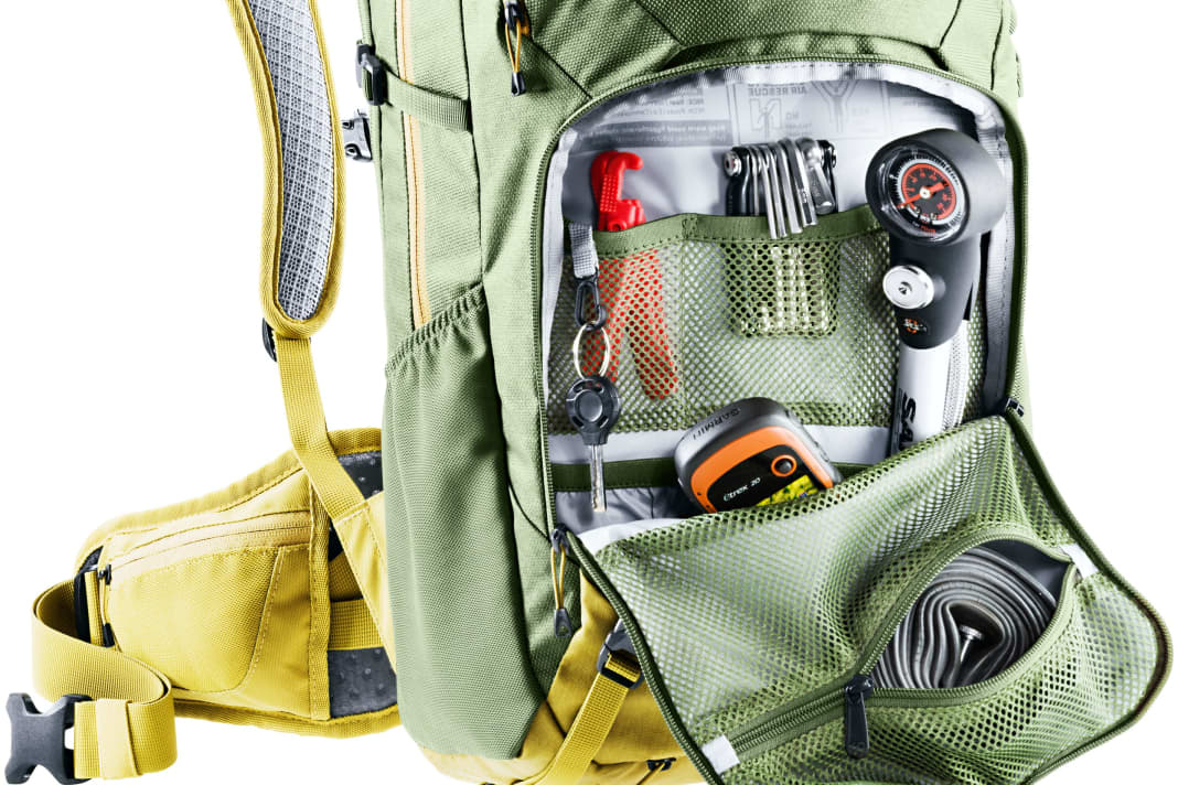 Deuter Bike 1 Rucksack von 1991 vs. Deuter Attack 2024