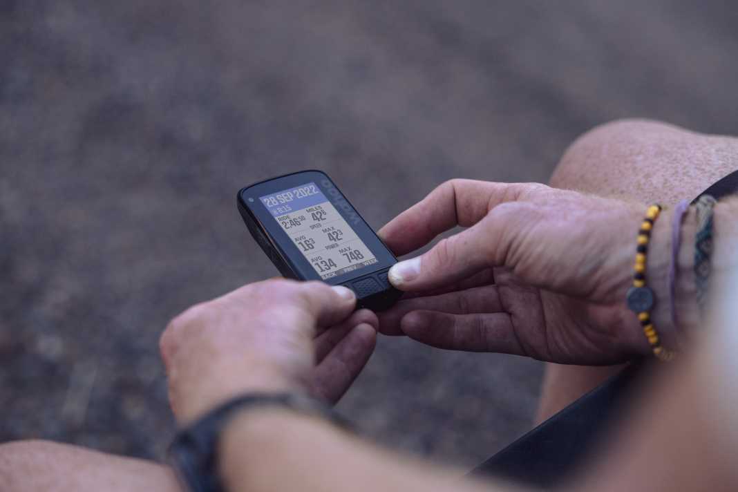 Zweite Generation des GPS-Geräts für Biker