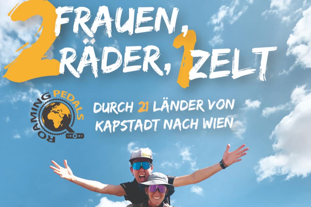Zwei Frauen, zwei Räder, ein Zelt