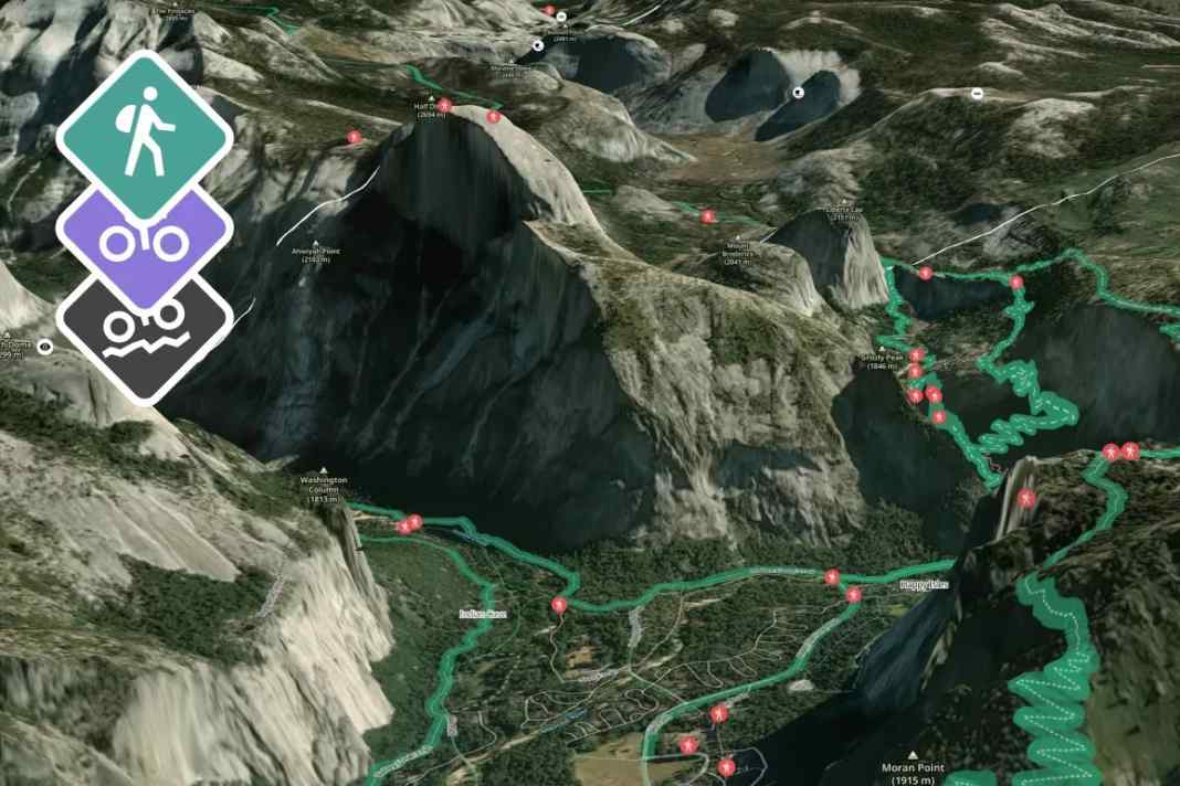 Neues Feature bei Komoot: 3D-Karten im Premium-Abo