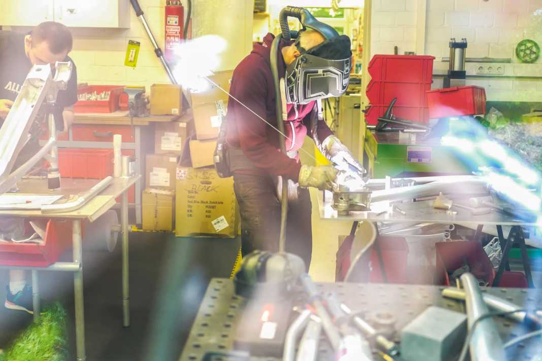 Alutech baut den Rahmen für das Europa-Bike