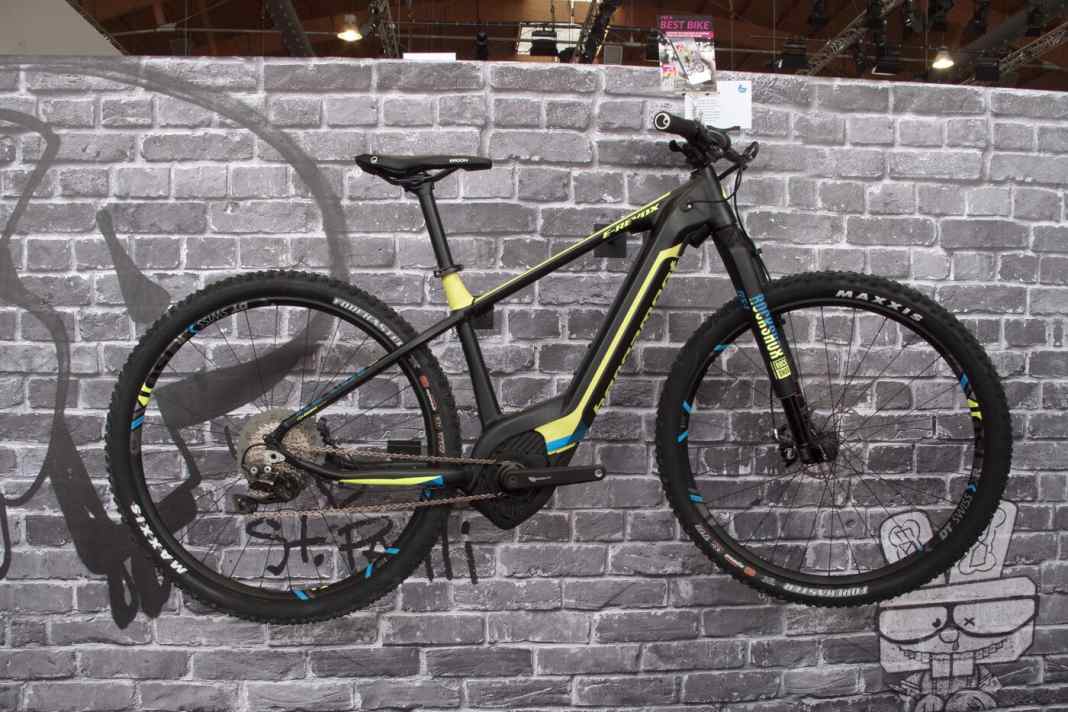 Bergamont E-Hardtail with universal chassis