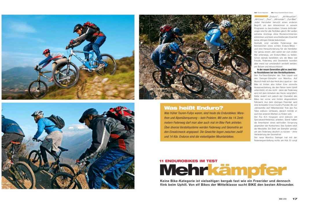 Endurobikes – die Mehrkämpfer