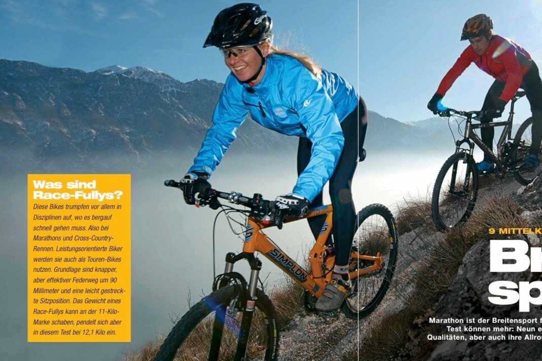 Race-Fullys für den Breitensport