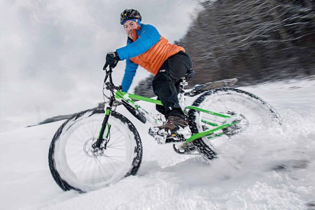 Mit dem Trek Farley 8 durch den Winter