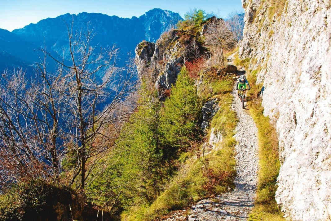 Alte, unberührte Trails am Gardasee – neu entdeckt