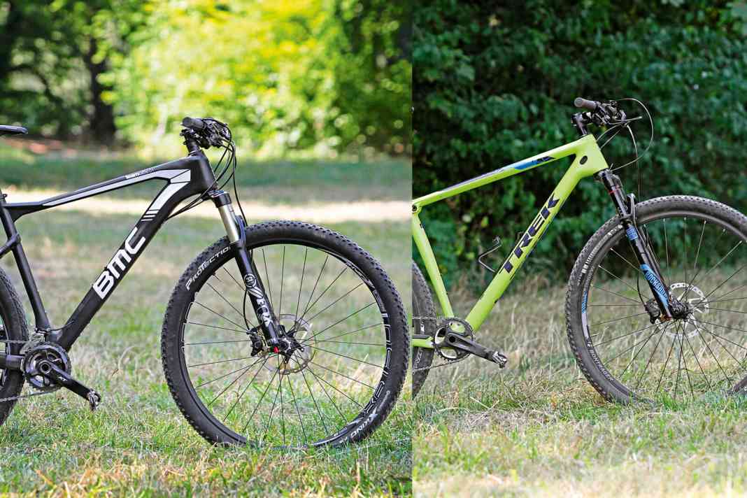 BMC Teamelite gegen Trek Procaliber