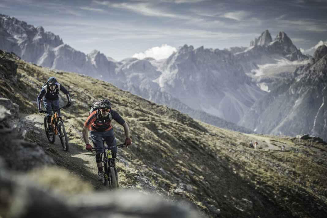 Biken in der Dolomitenregion Drei Zinnen