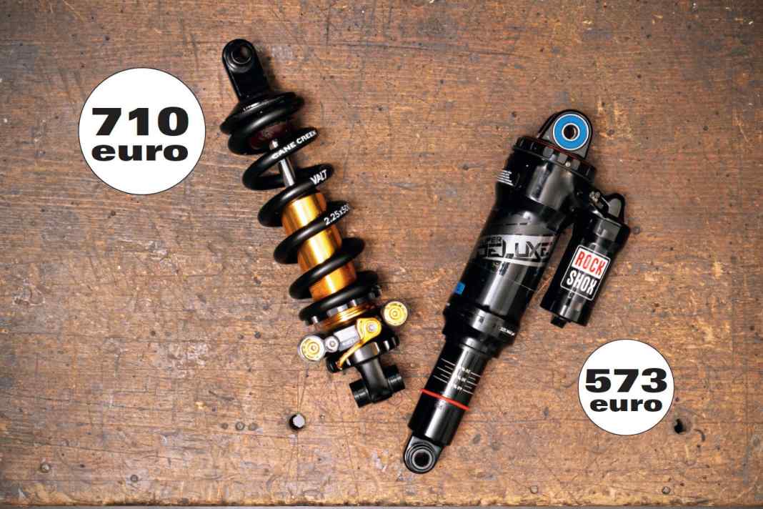 Cane Creek Stahlfeder gegen RockShox Luftdämpfer