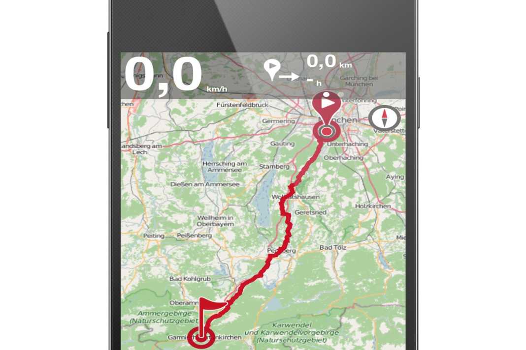 Wie gut sind digitale Karten für die Tourenplanung?