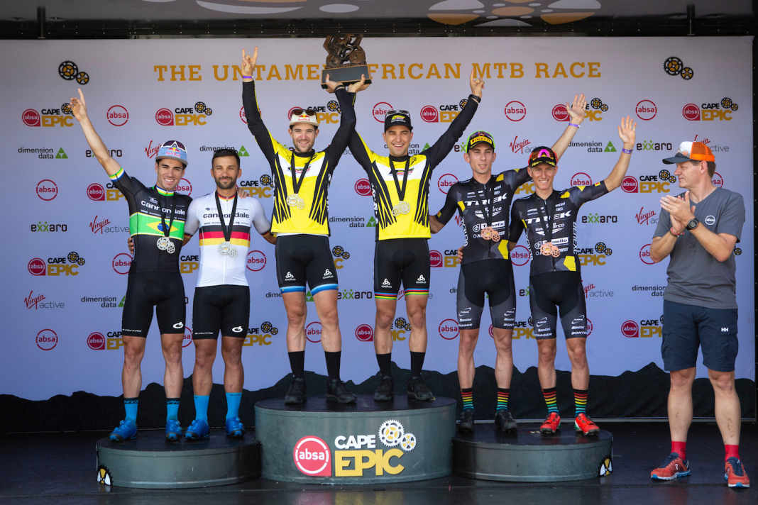Schurter/Forster gewinnen Cape Epic 2019