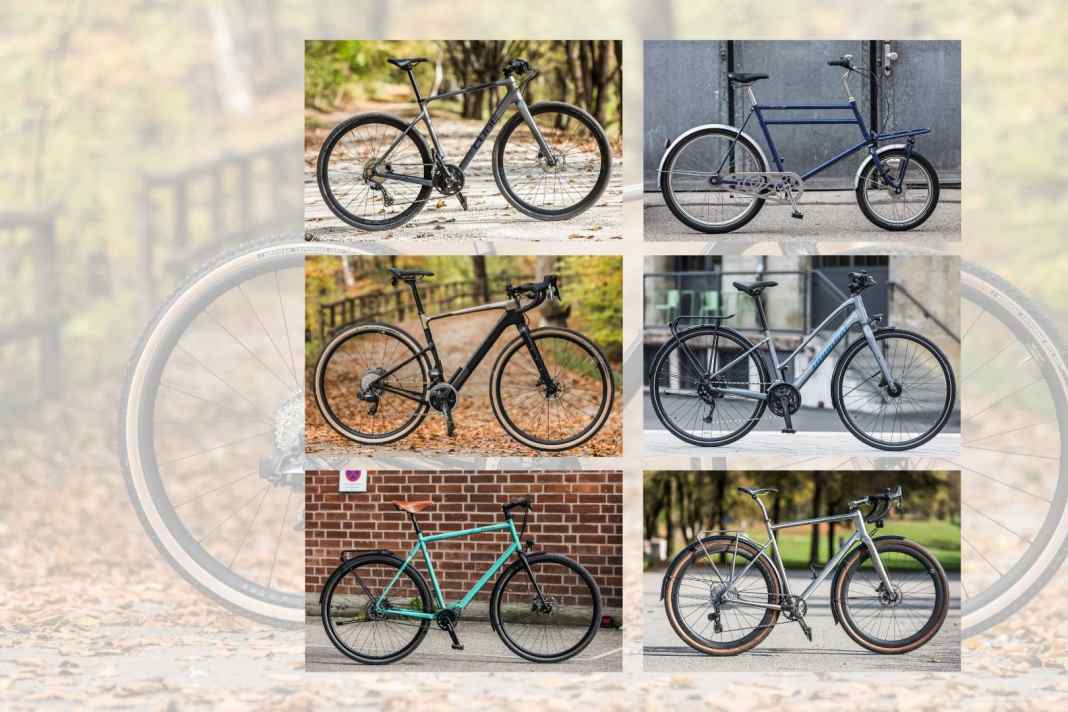 Sechs Modelle im MYBIKE-Test