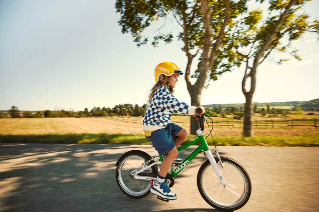 Kinderfahrrad mit Automatikschaltung