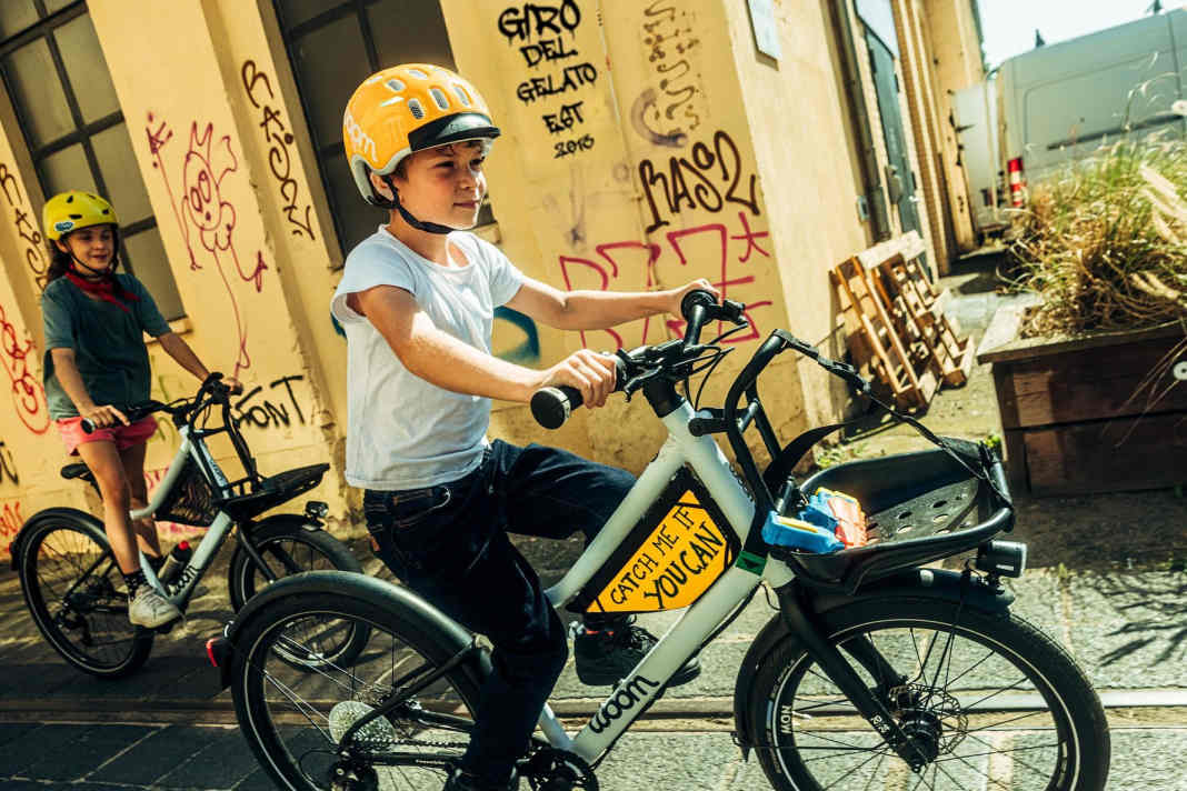 The new Woom Now children's bike for the city