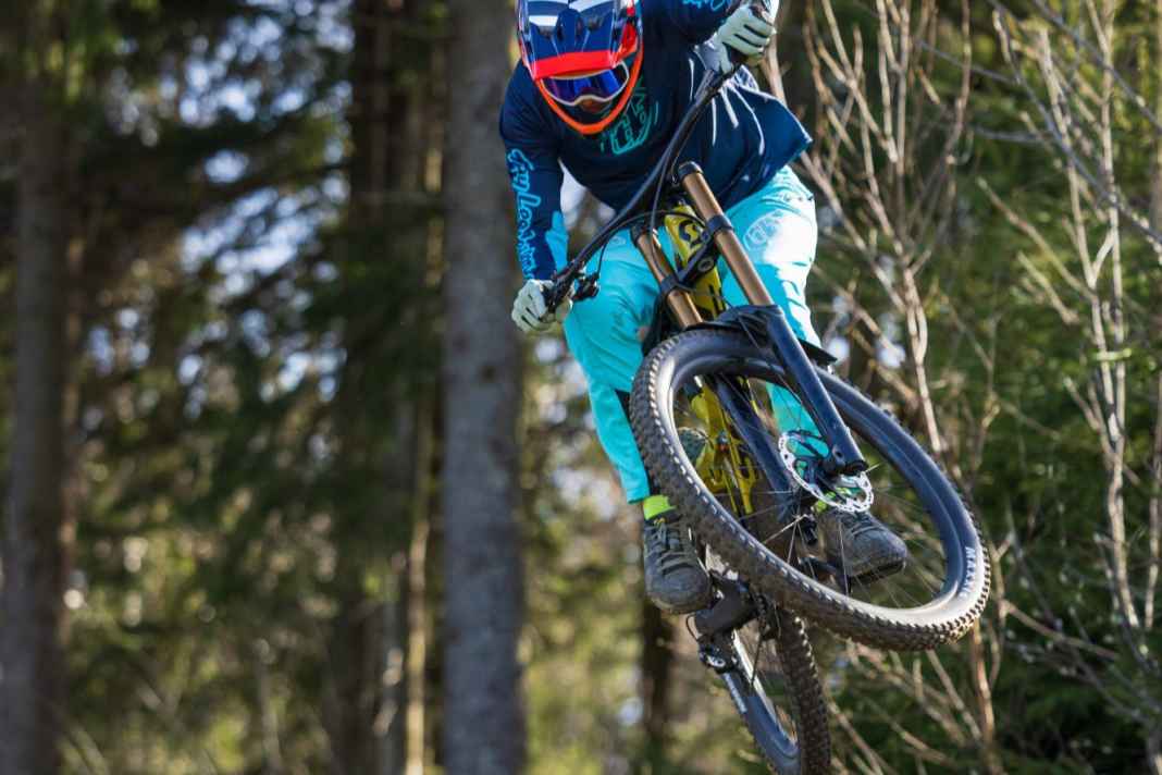 Das Scott Gambler 900 Tuned will in den Park