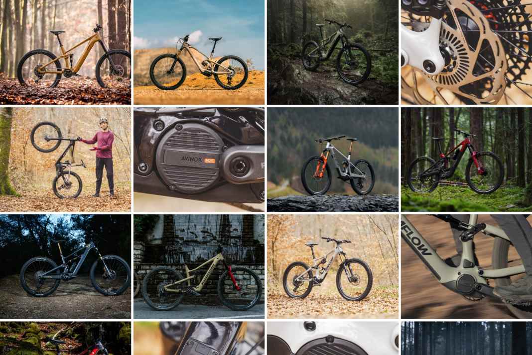 13 E-MTBs mit dem neuen Avinox-Motor