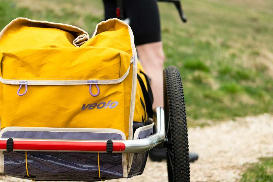 Modularer Offroad-Fahrradanhänger mit 6,7 kg
