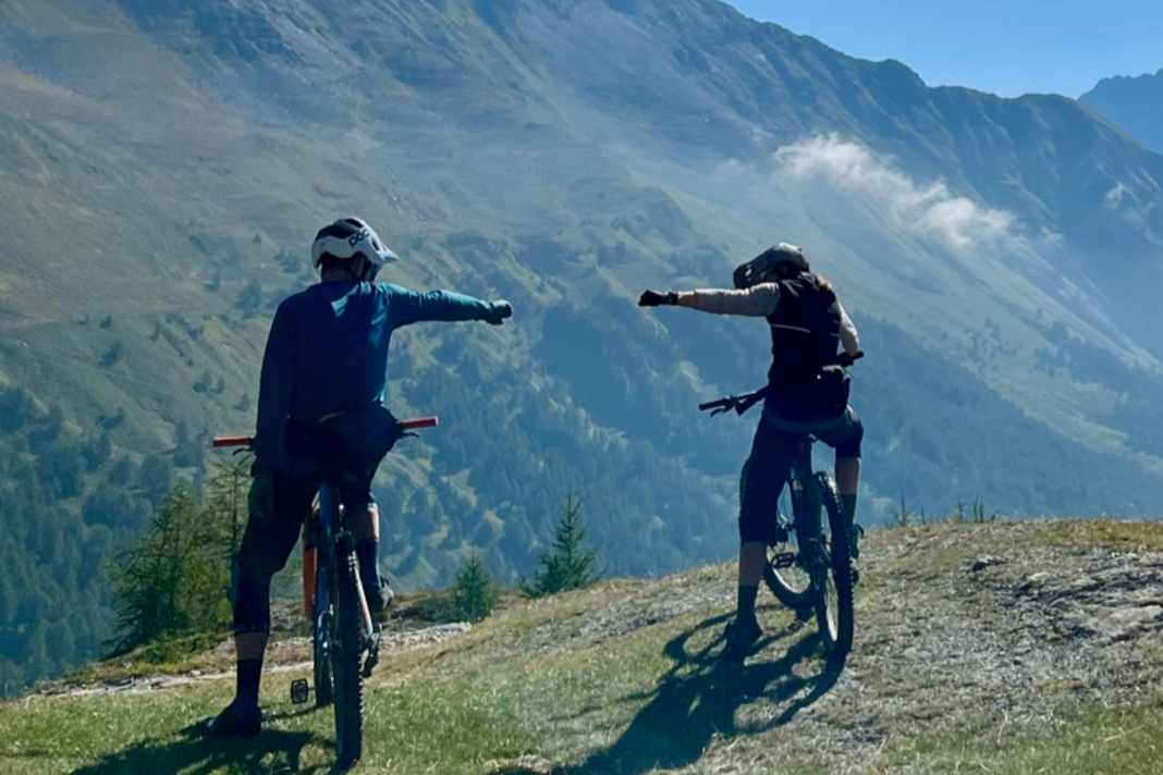 Das ist unser Team Diasporal Alpen Challenge für das Abenteuer Transalp