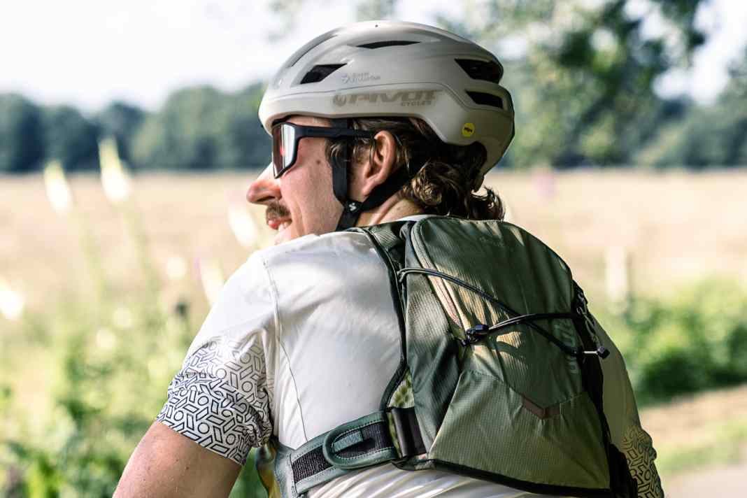 Westen-Rucksack für Gravelbike und MTB-Touren