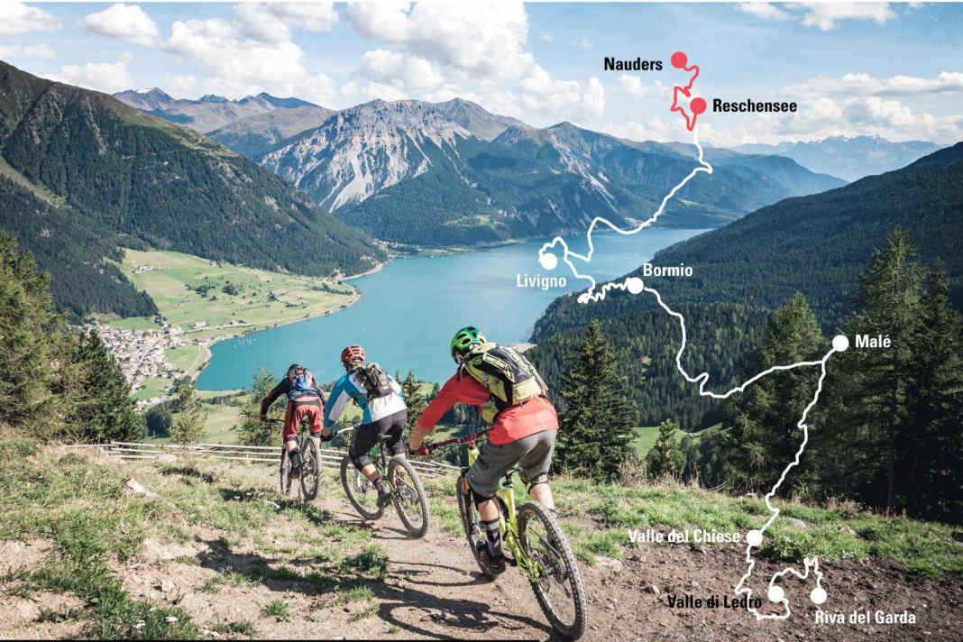 Die Jubiläumsroute zum Nachfahren – Infos Etappe 1