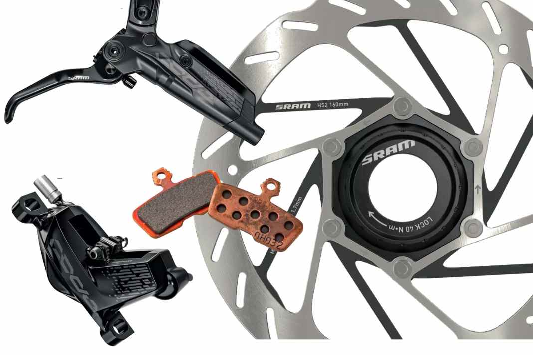 So funktionieren MTB-Scheibenbremsen