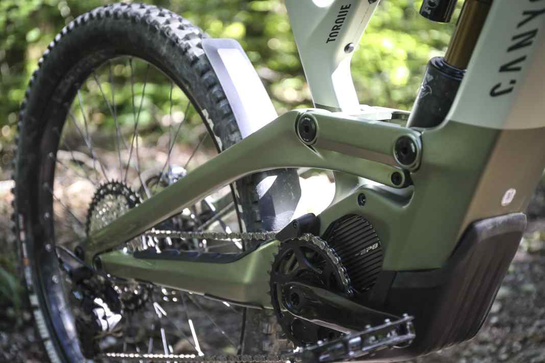 Canyons E-Freerider auf Dauervollgas
