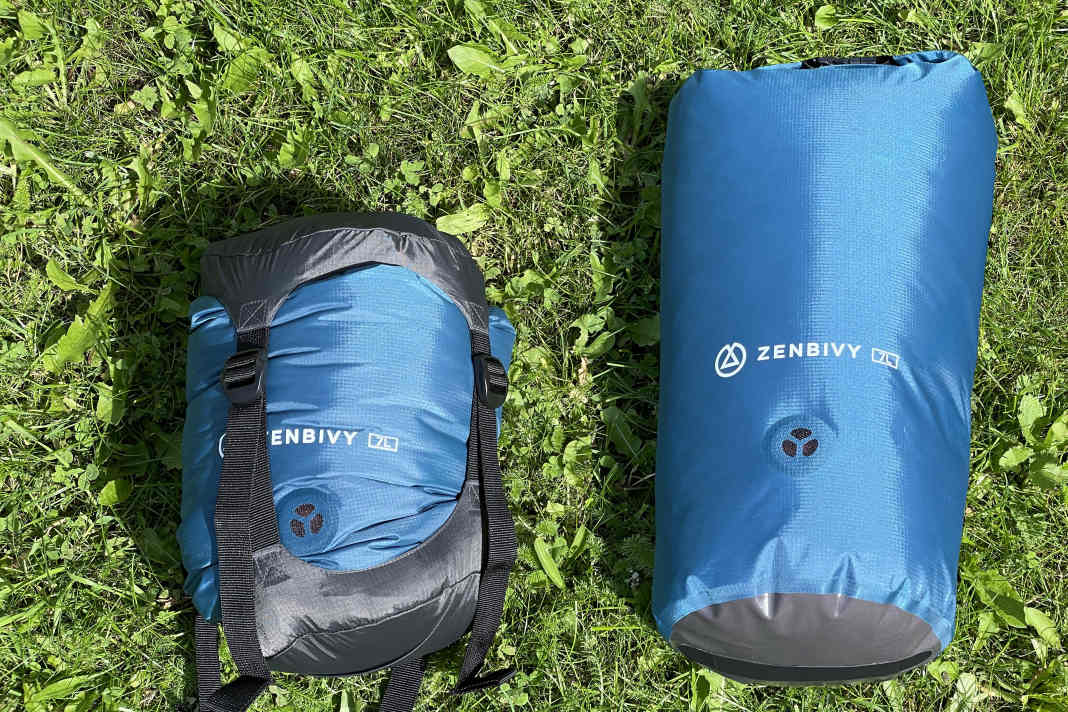 Quilt-Schlafsack und Isomatte von Zenbivy im Test
