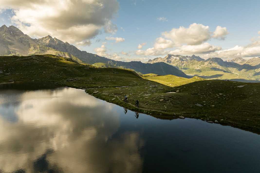 Die wilde Natur hinterm Splügenpass