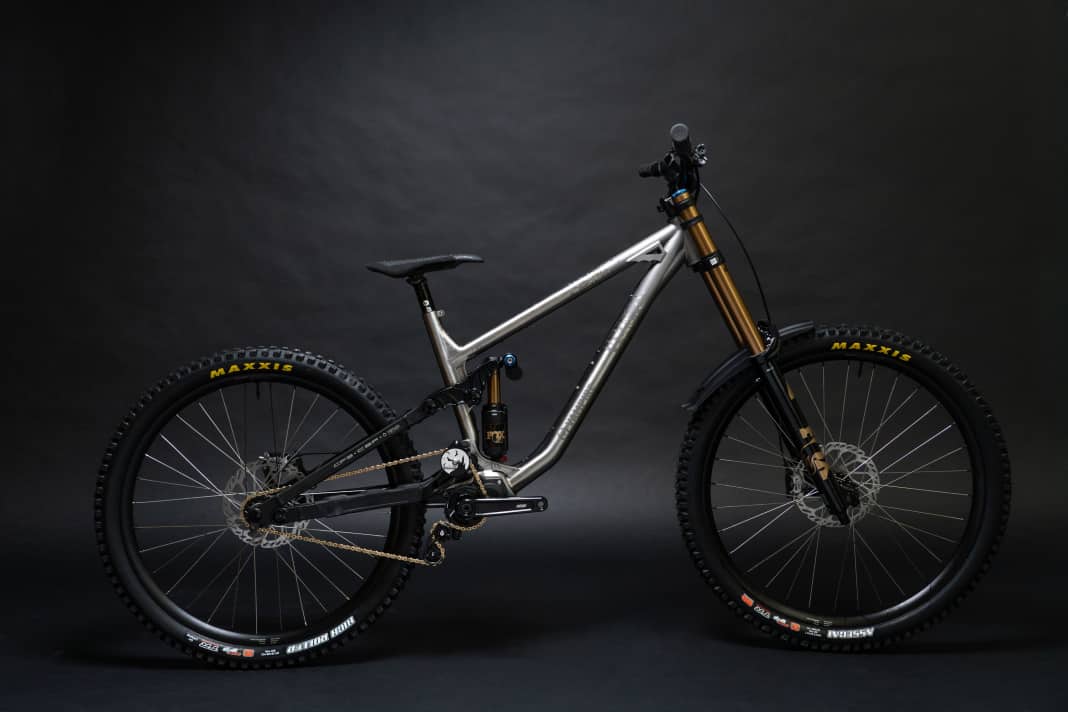 Batman’s titanium gear-driven downhill bike