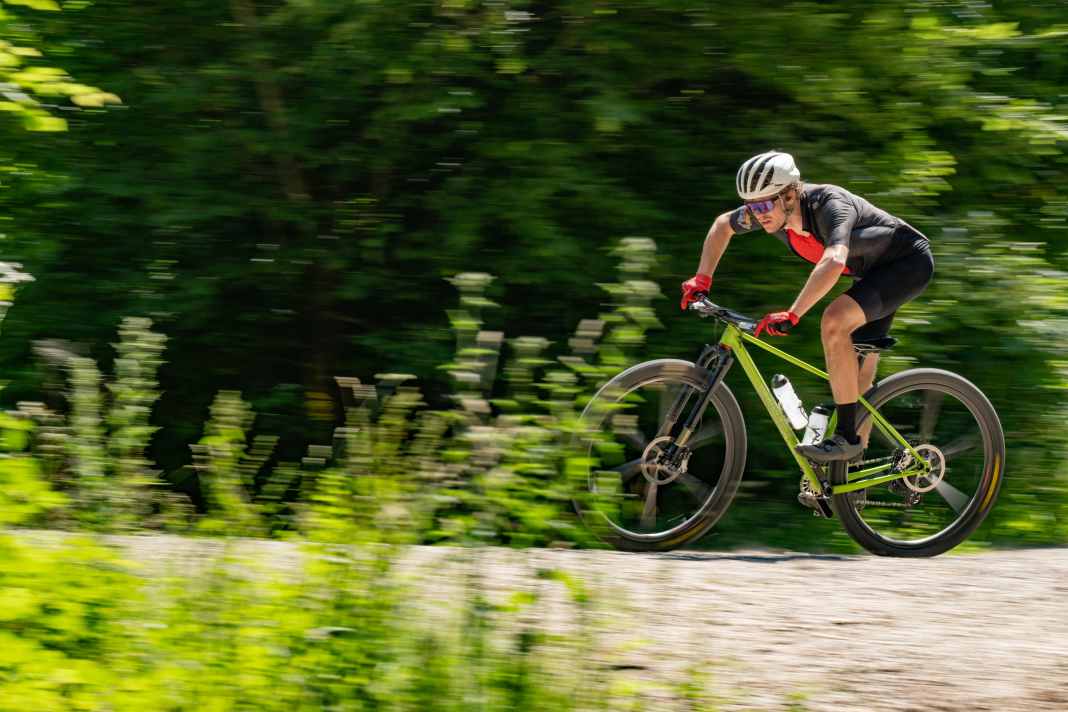 The right riding technique for mountain biking