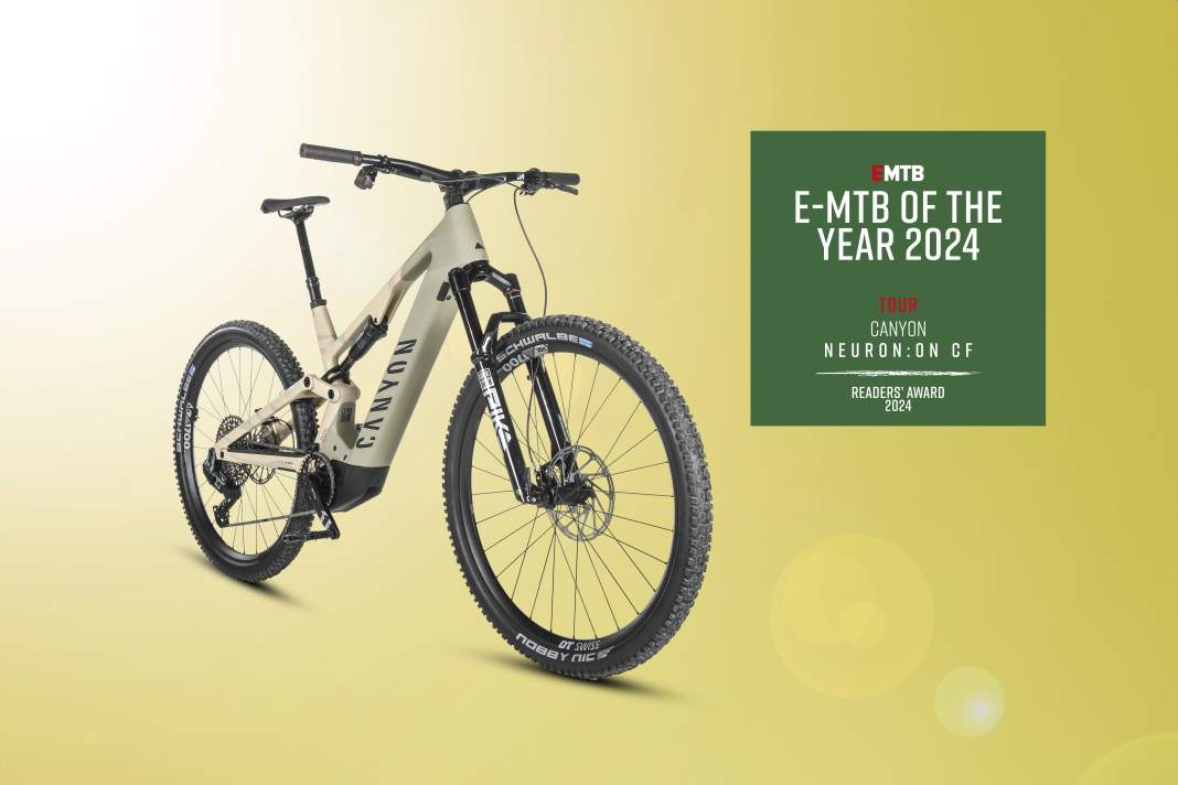 Das Canyon Neuron:On ist das beliebteste Touren-E-MTB des Jahres