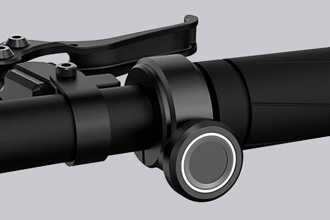 Leichtes E-Bike mit Fingerabdruck-Sensor