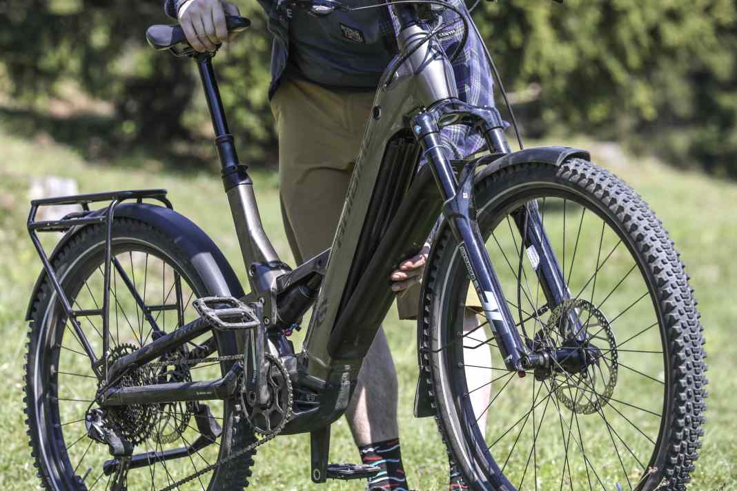 Ein Mountainbike als Tiefeinsteiger