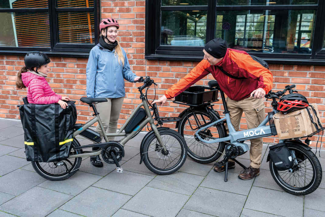 Small World: Kompakte Lastenräder im Test