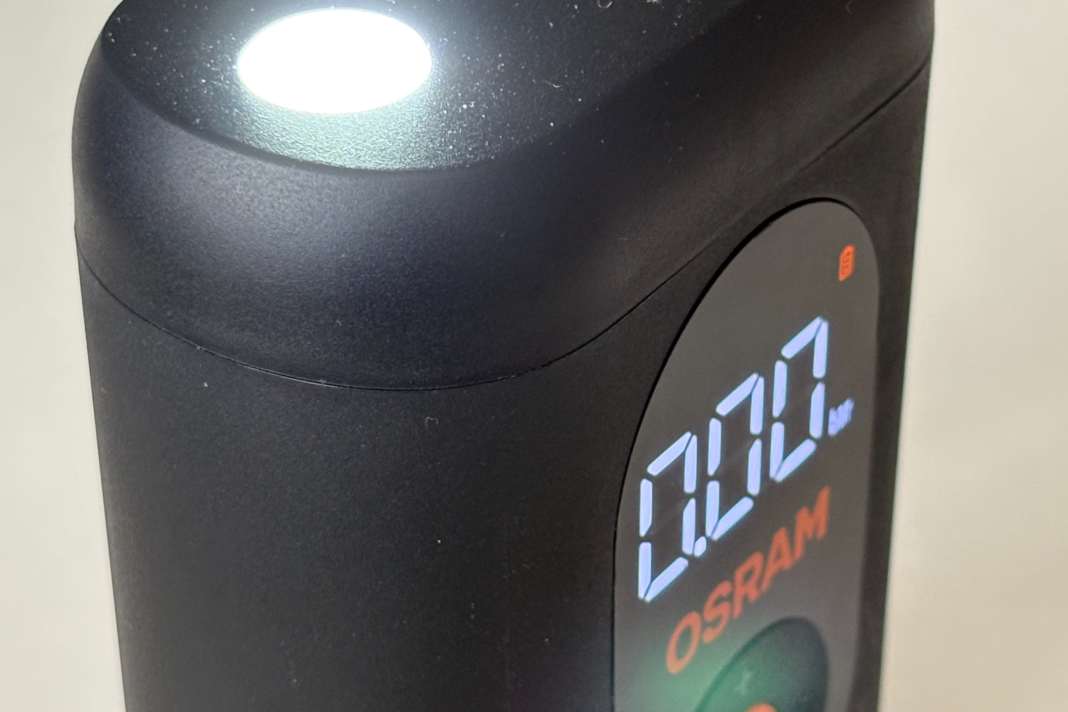 A long-lasting cordless pump for MTB tyres