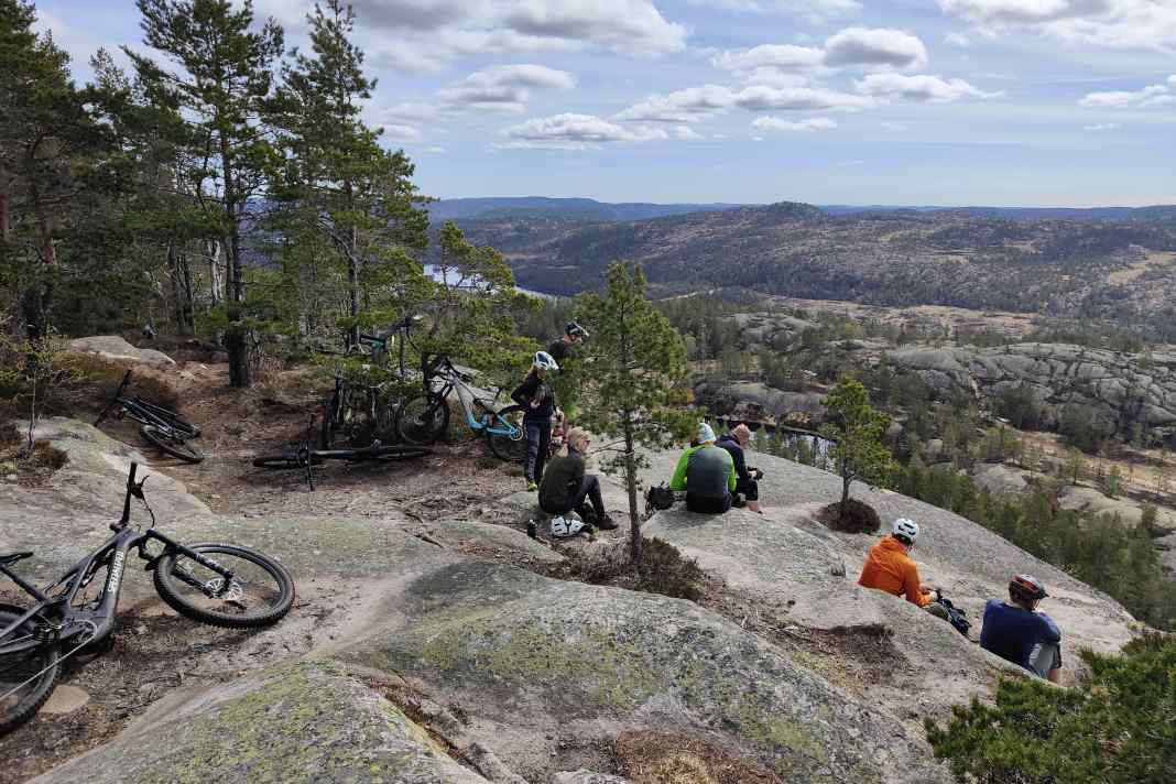 Mountainbiken auf Norwegens Granit-Trails