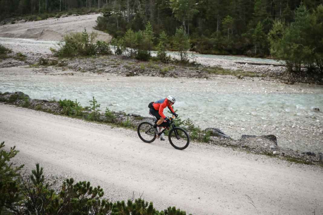 Unterwegs auf dem Singlespeed-Mountainbike