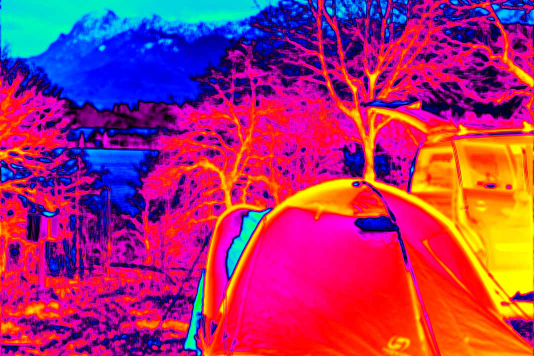 Ranger spüren mit Wärmebild-Kameras Wildcamper auf