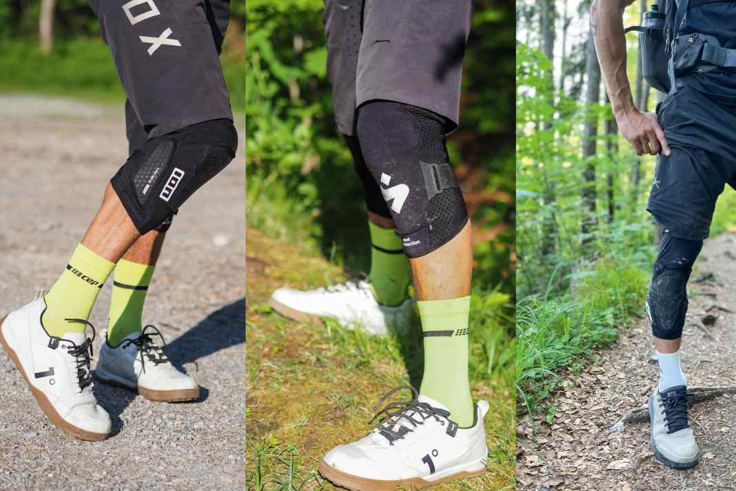 3 MTB-Knieschoner für Park und Trail