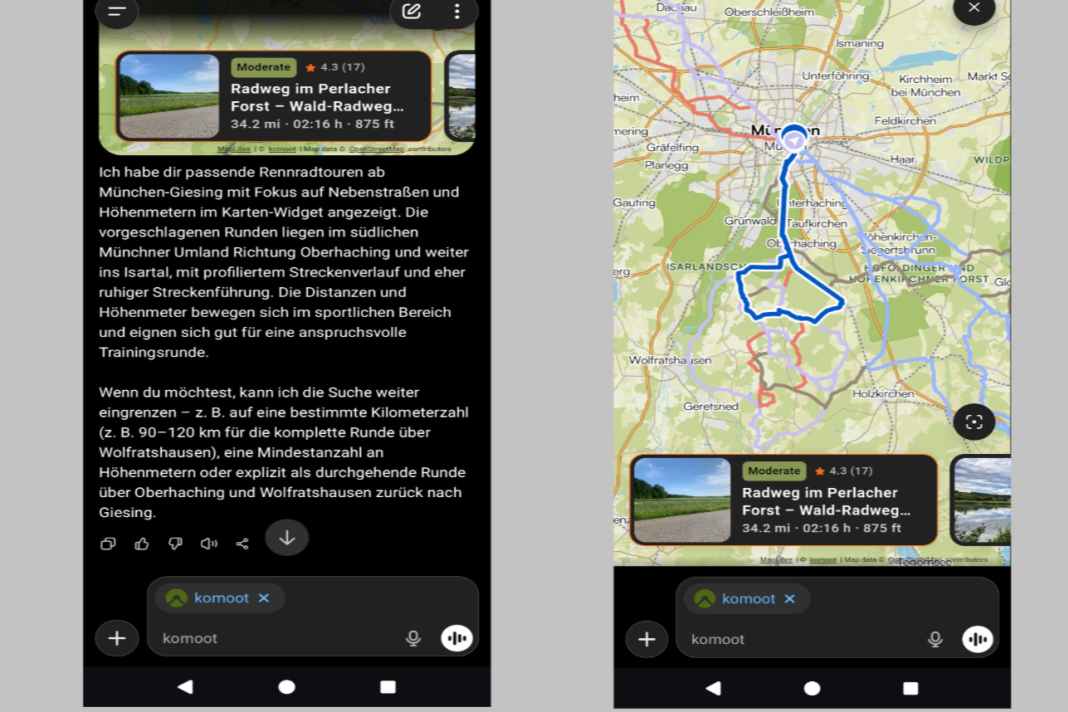Routenplanung mit ChatGPT - so geht’s