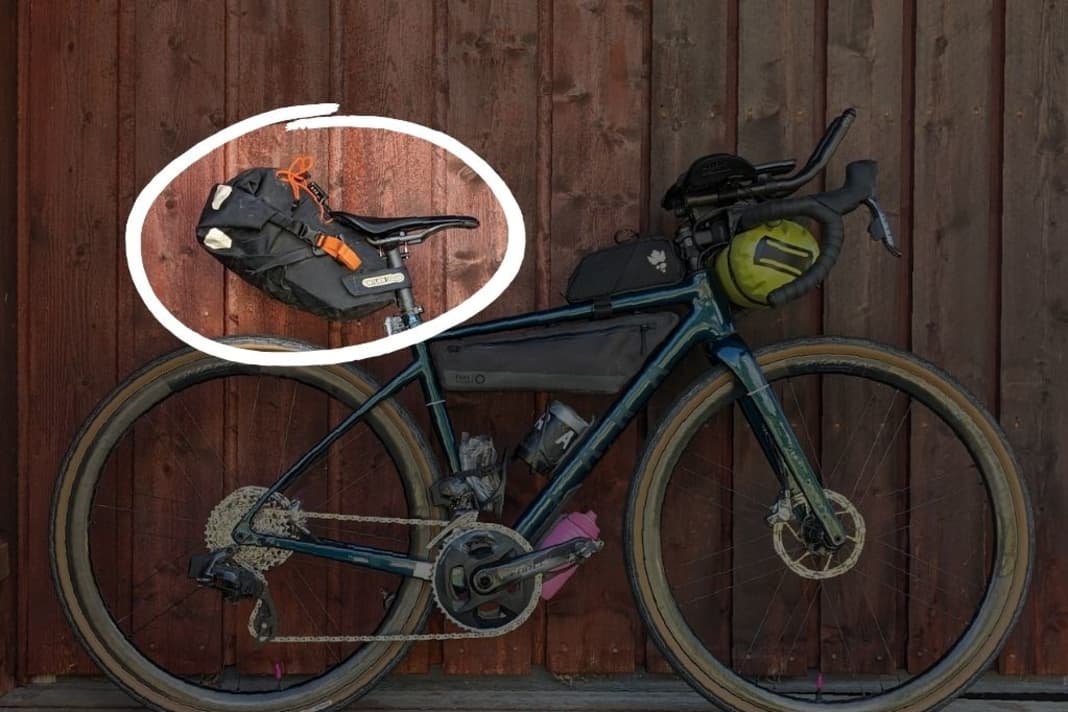 Sandra Schuberth und die Ortlieb Seat-Pack