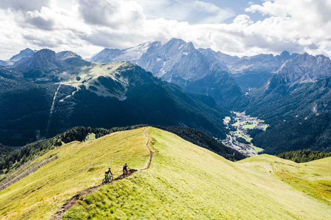 Der Tutti Frutti MTB-Trail in den Dolomiten