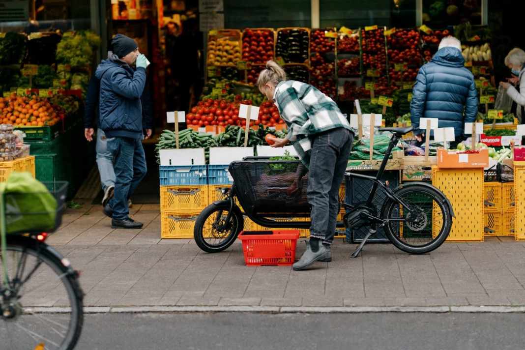Kleine Transporter für die City