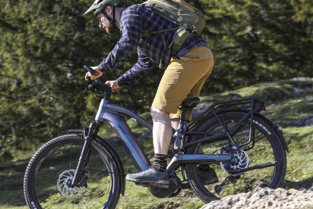 The e-bike's eco-balance is good
