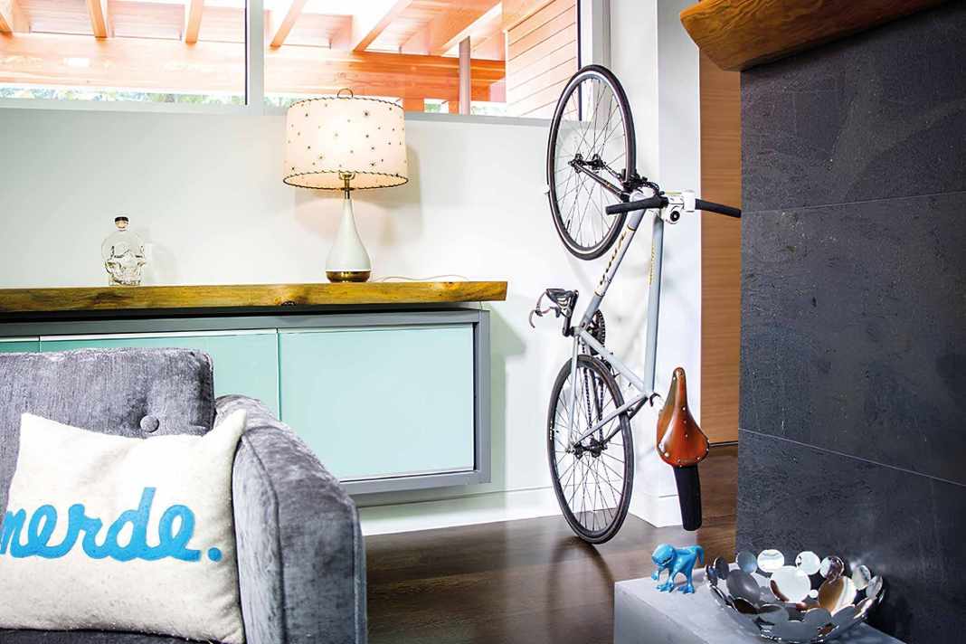 So kann das Rad in der Wohnung überwintern