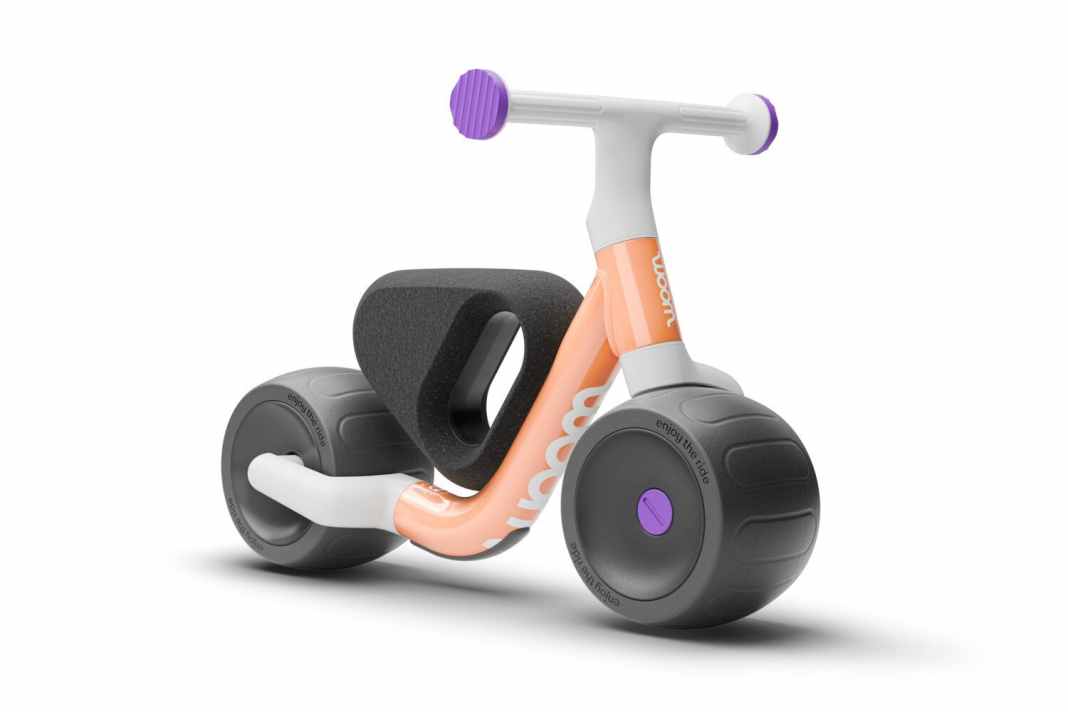 Damit lernen die ganz Kleinen auf zwei Rädern