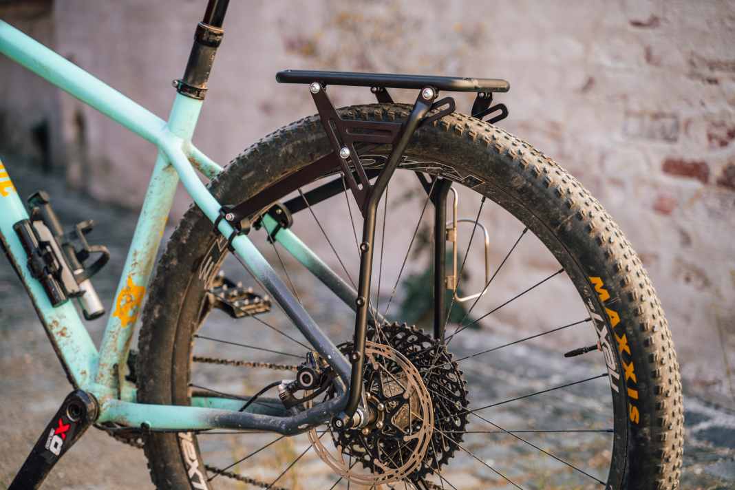 Testing a bikepacking rack with a pioneering spirit